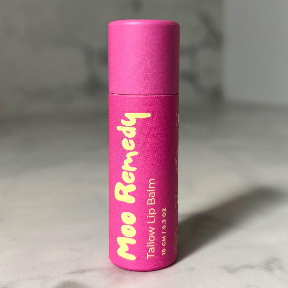 Tallow Lip Balm – Moo Remedy